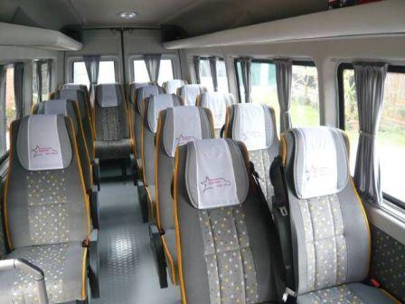 Minibus Rental Latvia Mercedes Benz Sprinter Lux TOP Business class